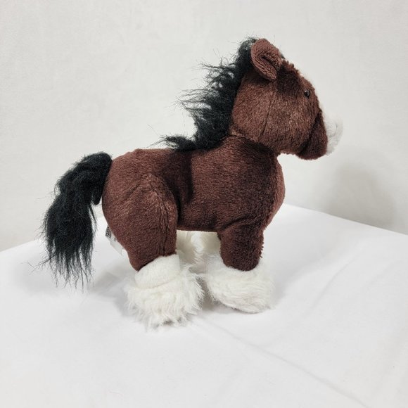 Plush Ganz Webkinz Clydesdale Horse HM139 - NO CODE - Picture 4 of 10